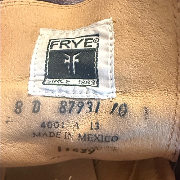 Frye Mens Lace-Up Leather Boots - Picture 2 of 8